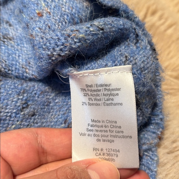 Heartloom Speckled Blue Knit Top - Picture 8 of 14